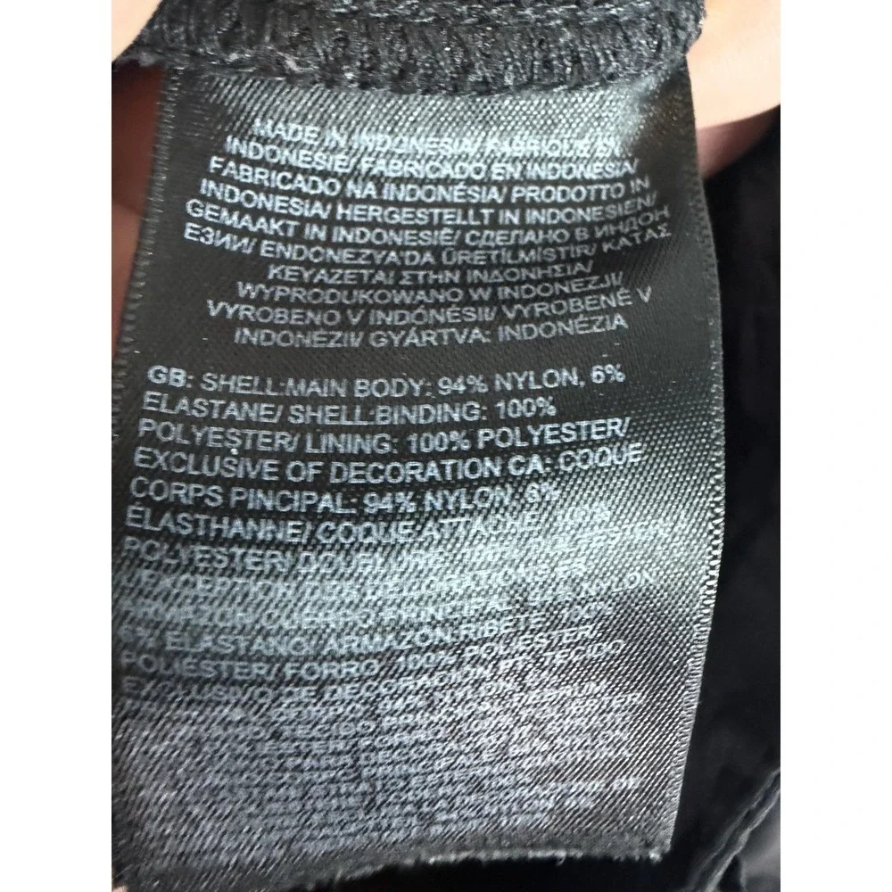 The North Face Pants Mens 30x26 Black Nylon Stretch Hiking Zip Pocket Outdoors